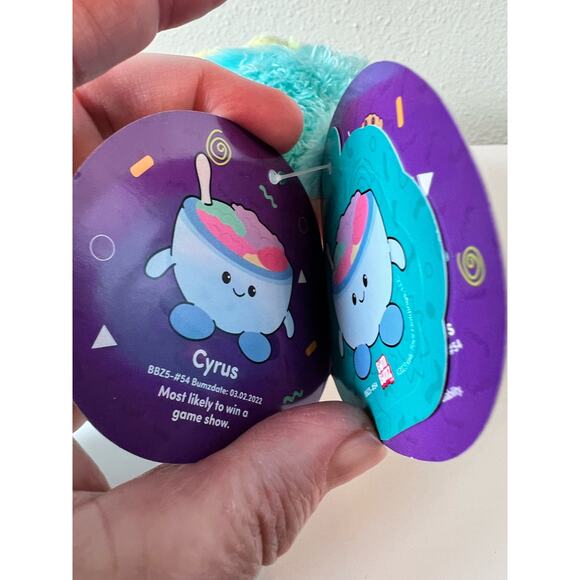 BumBumz Cereal Cyrus 4.5” BreakfastBumz Plush Stuffed Toy - Picture 5 of 5